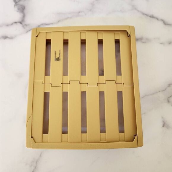 Plastic crate pretend food play Brooklyn lollipops brown box 9x8" - Picture 4 of 5